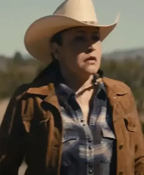 Deputy Sheriff Joy Outer Range Brown Suede Jacket