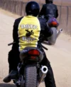 Derek Luke Yellow Biker Jacket Back Side