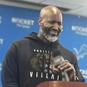 Detroit Lions Positional Villain Pullover Hoodie