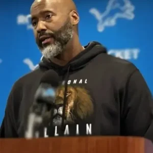 Detroit Lions Positional Villain Pullover Hoodie For Sale