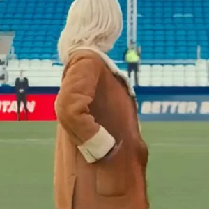 Doctor Who Millie Gibson Shearling Leather Coat