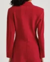 Donna Farizan The Today Show 2024 Red Blazer Back