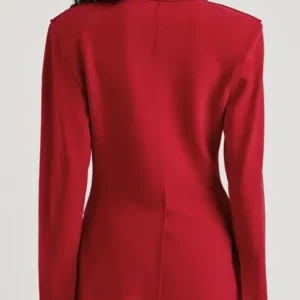 Donna Farizan The Today Show 2024 Red Blazer Back