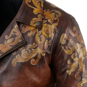 Dr. Luis Serra Navarro Resident Evil 4 Brown Jacket closeup