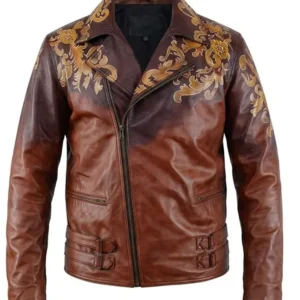 Dr. Luis Serra Navarro Resident Evil 4 Brown Jacket front