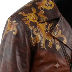 Dr. Luis Serra Navarro Resident Evil 4 Brown Jacket right design