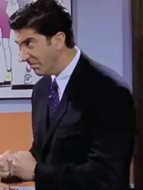 Dr. Ross Geller Friends Black Blazer