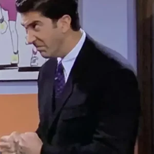Dr. Ross Geller Friends Black Blazer