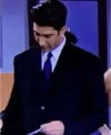 Dr. Ross Geller Friends Black Blazer For Sale