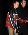 Dua Lipa Met Gala Leather Jacket sale