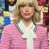 Dua Lipa SNL Pink Tweed Jacket On Sale