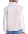 Elsbeth 2024 Carolyn Holmes White Sherpa Jacket Back 1