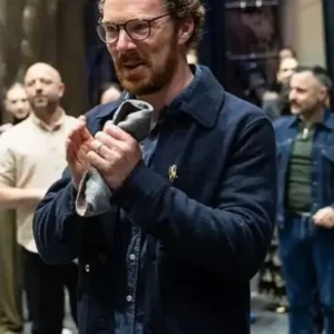 Eric 2024 Benedict Cumberbatch Blue Wool Jacket