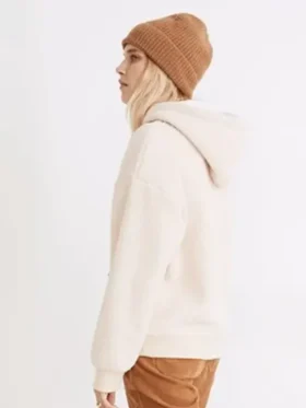 Erin Napier Home Town S08 Fleece Hooded Zip Jacket For Women