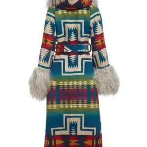 Eve Lainey Wilson New Year Trench Coat Backside