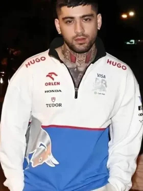 F1 Visa Cash App RB 2024 Team White Jacket