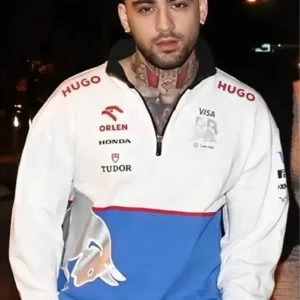 F1 Visa Cash App RB 2024 Team White Jacket