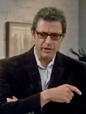 Friends Jeff Goldblum Black Blazer For Sale