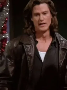 Fun Bobby Friends Brown Leather Jacket