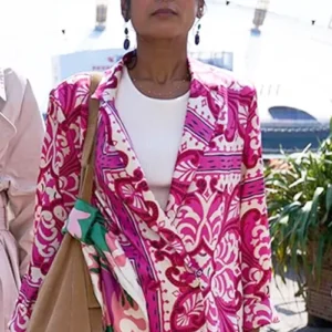 Geek Girl 2024 Maia Printed Floral Blazer