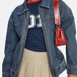 Goldsmith Denim Bomber Jacket