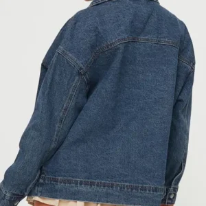 Goldsmith Denim Bomber Jacket Backside