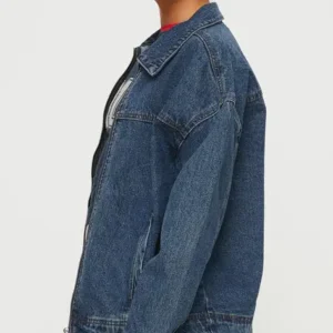 Goldsmith Denim Bomber Jacket For Sale