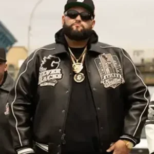 Gorilla Nems Avirex Leather Jacket 