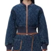 Hanako Greensmith Chicago Fire S12 Quilted Denim Jacket For Women