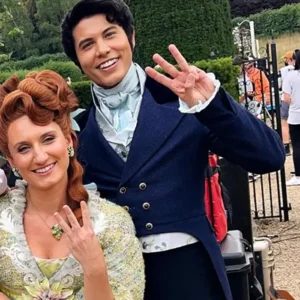 Harry Dankworth Bridgerton Season 03 Blue Tailcoat For Sale