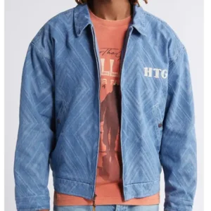 Henrietta Wilson 9 1 1 S07 Blue Denim Jacket For Men