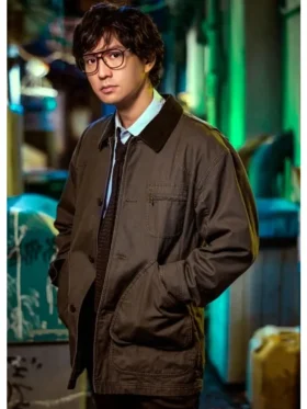 Hideyuki Makimura City Hunter 2024 Brown Cotton Jacket