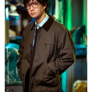 Hideyuki Makimura City Hunter 2024 Brown Cotton Jacket