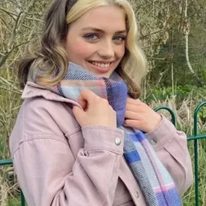 Imogen Heaney Heartstopper Pink Cotton Jacket
