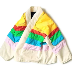 J Cole Rainbow Bomber Jacket for Sale Men and Women