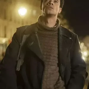 Jacob Anderson Interview with the Vampire S02 Black Wool Coat