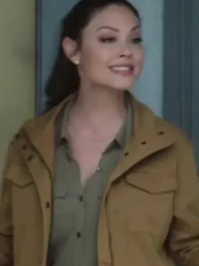 Jane Tennant NCIS Hawaii Season 03 Brown Jacket