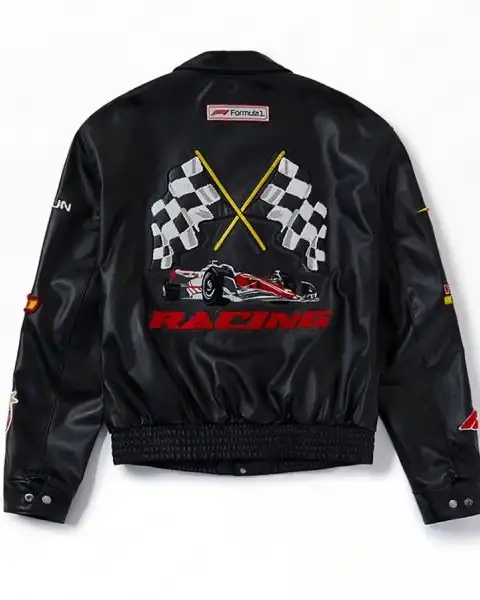 Jeff Hamilton x Formula 1 Leather Jacket