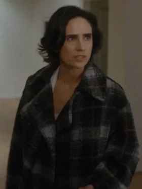 Jennifer Connelly Dark Matter 2024 Plaid Coat
