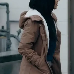 Jessica Lowndes A Strangers Child 2024 Hooded Coat