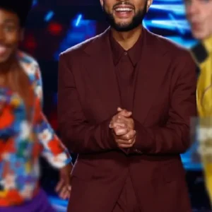 John Legend The Voice S25 Brown Suit