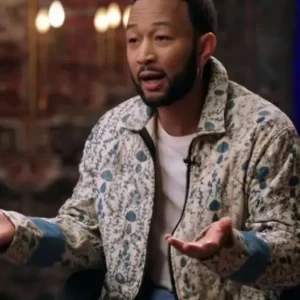 John Legend The Voice S25 Floral Cotton Jacket
