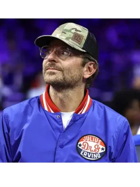 Julius Dr.J Erving Bradley Cooper Varsity Jacket