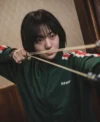 Jung Ji an A Shop for Killers 2024 Green Track Jacket