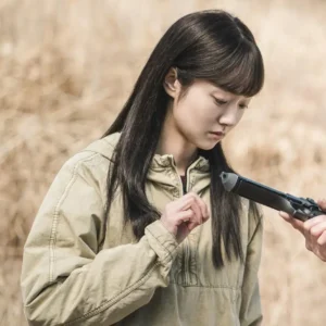 Jung Ji an A Shop for Killers Beige Pullover Jacket