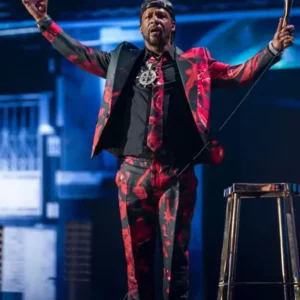 Katt Williams Woke Foke Floral Suit