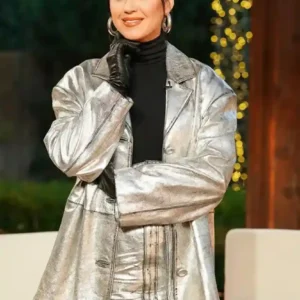 Katy Perry American Idol Leather Coat For WOmen