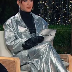 Katy Perry Leather Coat