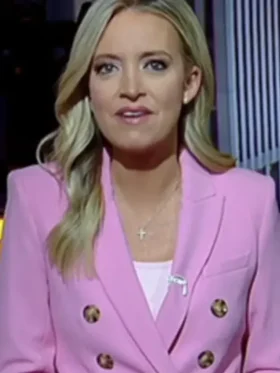 Kayleigh McEnany Outnumbered 2024 Pink Dickey Jacket For Women