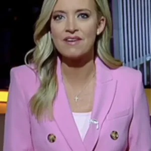 Kayleigh McEnany Outnumbered 2024 Pink Dickey Jacket For Women